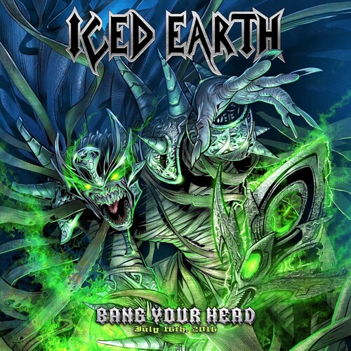 Iced Earth - Bang Your Head - Blue (Blue) [Colored Vinyl] (Gate)