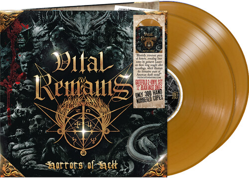 Vital Remains - Horrors Of Hell - Damnation Gold [Colored Vinyl] (Gate)
