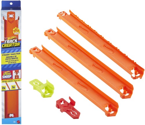 Mattel - Hot Wheels Track Creator Straight Track Pack