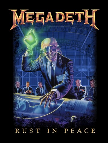 ROCKSAX MEGADETH SRP FL BLNK PEACE SELLS 50X60