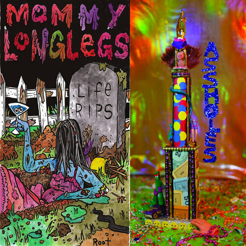 Mommy Long Legs - Life Rips / Assholes vinyl record cover