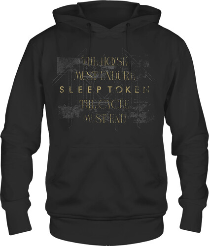 SLEEP TOKEN EVEN IN ARCADIA HOODE 1X LARGE BLACK