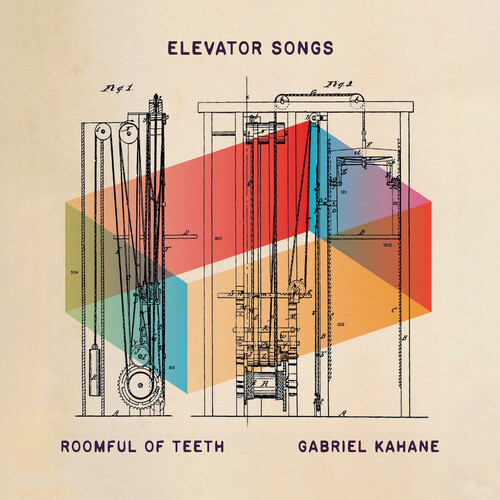 Gabriel Kahane  / Roomful Of Teeth - Elevator Songs vinyl record cover