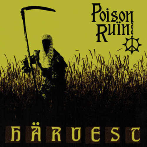 Poison Ruin - Harvest (highlighter Yellow W/ Black Splatter Vinyl)