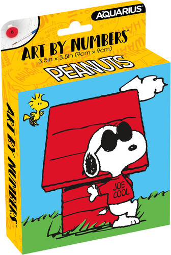 PEANUTS SNOOPY JOE COOL MICRO ART BY NUMBERS