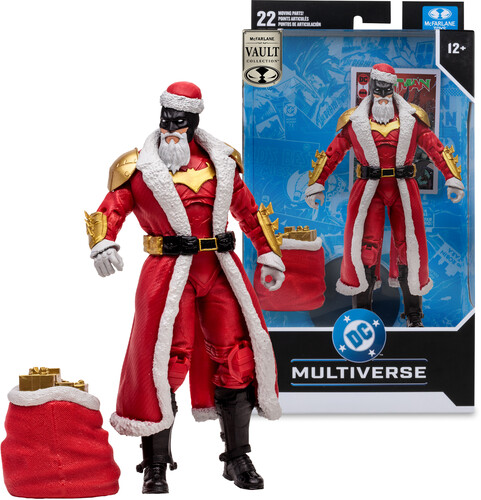 DC MULTIVERSE - BATMAN SANTA 7 INCH ACTION FIGURE