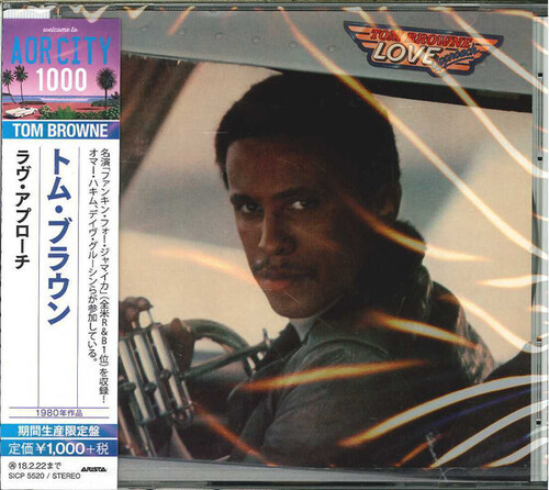 Tom Browne - Love Approach vinyl record cover