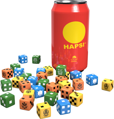 GIANT KILLER ROBOTS GKR: HAPSI CAN & FACTION DICE
