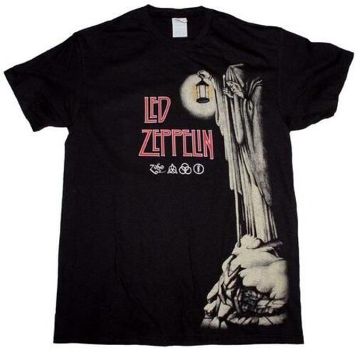 Led Zeppelin - Hermit - T-Shirt - Large (Black)