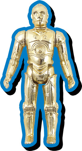 Star Wars C3Po Action Figure Funky Chunky Magnet - Star Wars C3PO Action Figure Funky Chunky Magnet
