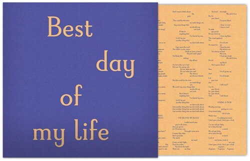 Tom Odell - Best Day Of My Life vinyl record cover