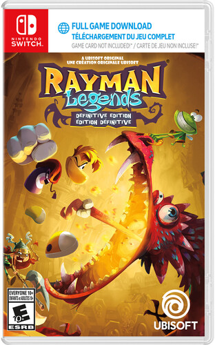 Rayman Legends code-in-box for Nintendo Switch