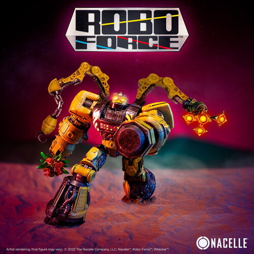 ROBO FORCE WAVE 1 - WRECKER ACTION FIGURE