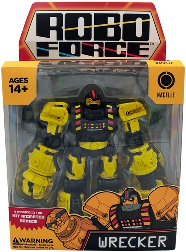 ROBO FORCE WAVE 1 - WRECKER ACTION FIGURE|alliance entertainment