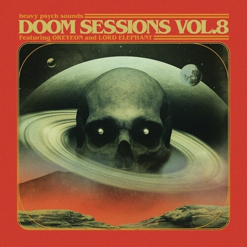 Oreyeon / Lord Elephant - Doom Sessions 8 [Colored Vinyl] (Grn) (Red) (Spla)