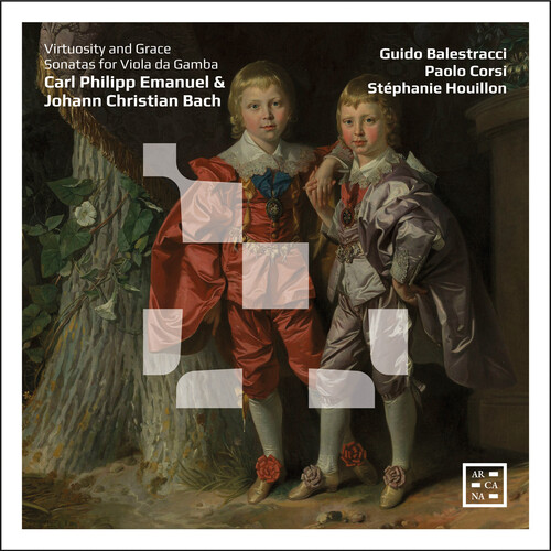 C Bach .P.E. / Balestracci / Corsi - Virtuosity & Grace - Sonatas For Viola Da Gamba