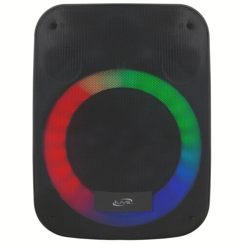 iLive ISB273B Wave Bluetooth Speaker 20 Watt Rechargeable With Mic (Black)