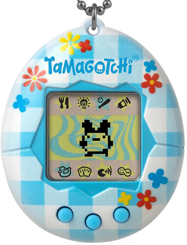 ORIGINAL TAMAGOTCHI - FLOWER GINGHAM