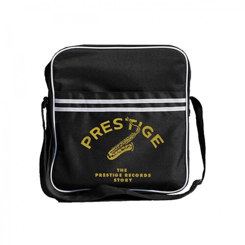 ROCKSAX PRESTIGE LOGO ZIP TOP MESSENGER RECORD BAG