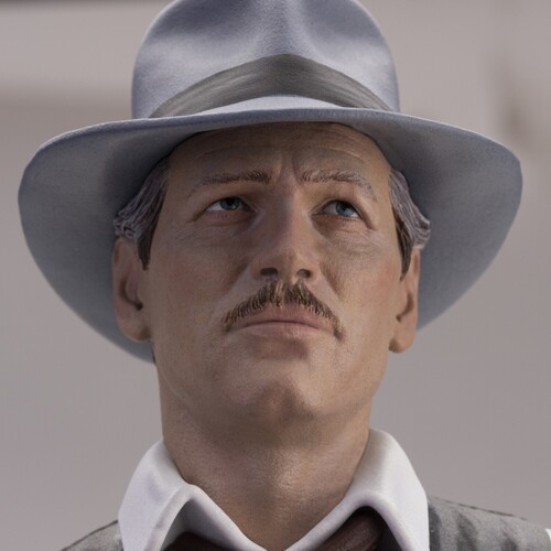 PAUL NEWMAN OLD&RARE 1/6 RESIN STATUE