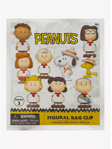 SNOOPY 3D FOAM BAG CLIP - SERIES 2