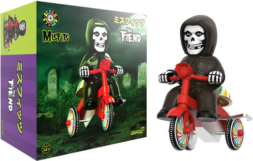 MISFITS SUPER CYCLES - FIEND (BLACK W/ RED TRIKE)|alliance entertainment