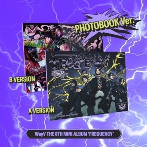 Wayv - Frequency - Photobook Version - Random Cover vinyl record cover