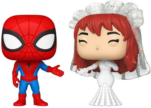 POP SUPERHERO COUPLES SPIDER MAN & MARY JANE 2PK