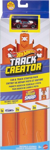 Mattel - Hot Wheels Track Creator Track & Car Starter Pack