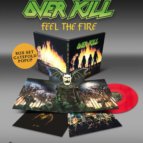 Overkill - Feel The Fire [Colored Vinyl] (Red)