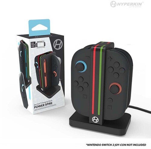 Switch 2 Accessory: Hyperkin Power Spire Joy-Con Charging Dock for Nintendo Switch 2