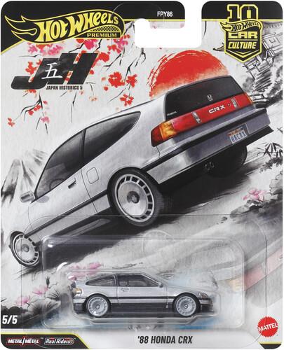 Mattel - Hot Wheels Premium: Japan Historics '88 Honda CRX