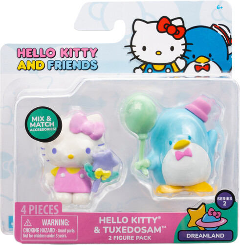 Jazwares - Hello Kitty - 2" Core Figure 2-pack Assortment 12ct
