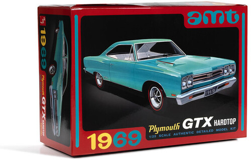 AMT 1969 Plymouth GTX Hardtop 1/25 Scale Model Kit
