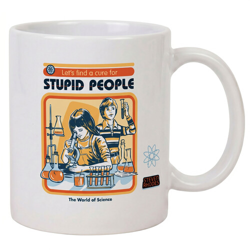 STEVEN RHODES - LET'S FIND A C 11 OZ MUG