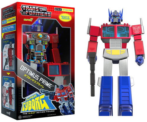 TRANSFORMERS SUPER CYBORG - OPTIMUS PRIME (METALLI