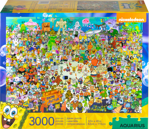 SPONGEBOB SQUAREPANTS 3,000PC PUZZLE