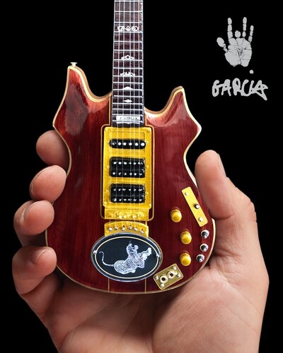 JERRY GARCIA GRATEFUL DEAD TIGER MINI GUITAR