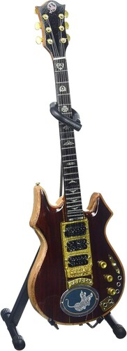 Axe Heaven Jerry Garcia Tiger Tribute Mini Guitar Replica Collectible Officially Licensed JG-063