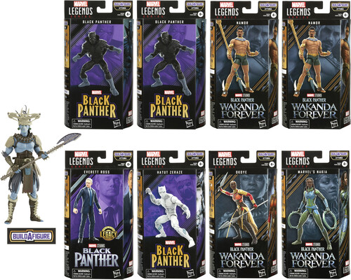 Black Panther - Hasbro Collectibles - Marvel Legends Series - Black Panther: Wakanda Forever Assortment with Attuma Build-A-Figure