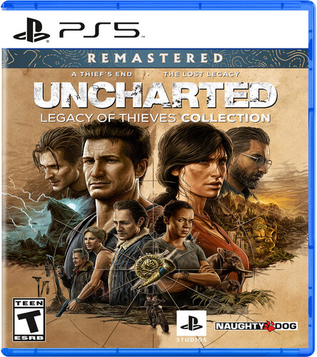 Uncharted: Legacy of Thieves Remastered Collection for Playstation 5