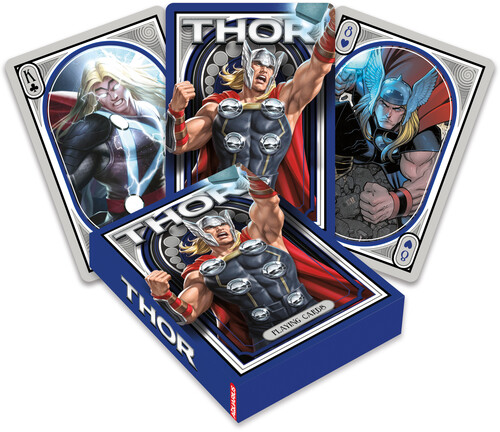 Marvel Comics Thor Playing Cards - Marvel Comics Thor Playing Cards (Clcb) (Crdg)