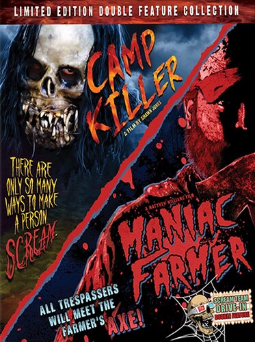 Camp Killer And Maniac Farmer (Double Feature)