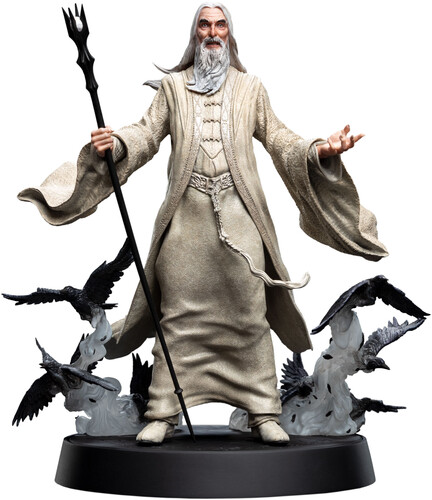 LOTR TRILOGY - SARUMAN THE WHITE FIGURES OF FANDOM