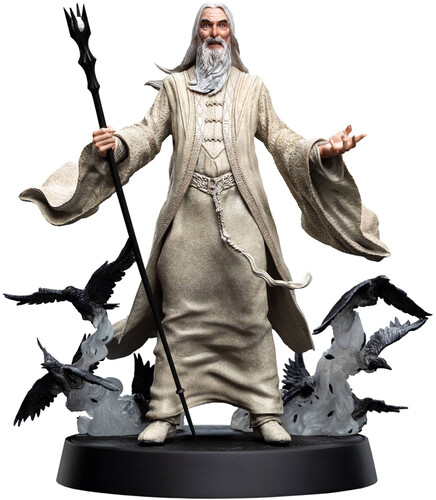 LOTR TRILOGY - SARUMAN THE WHITE FIGURES OF FANDOM