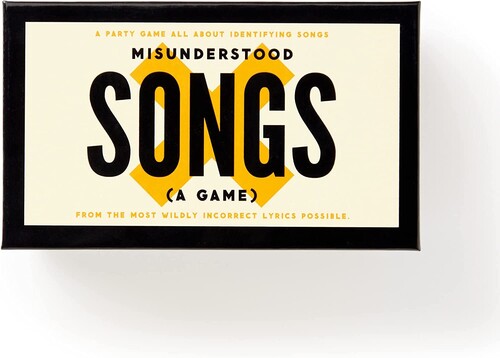 MISUNDERSTOOD SONGS PARTY GAME