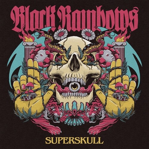 Black Rainbows - Superskull (Blue) [Colored Vinyl] (Pnk) (Wht) (Uk)