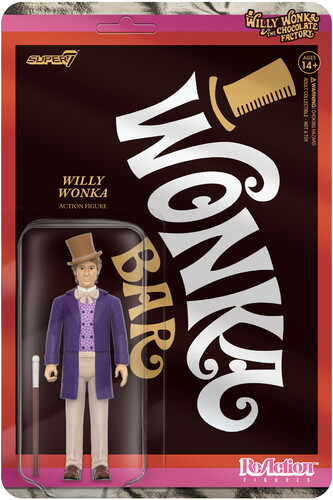 WILLY WONKA REACTION FIGURES W1 - WILLY WONKA