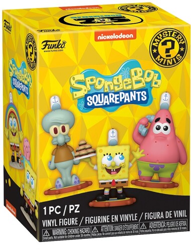 FUNKO MYSTERY MINI SPONGEBOB 12 PIECE PDQ