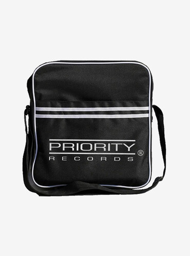 ROCKSAX PRIORITY RECORDS ZIP TOP MESSENGER/ REC BAG